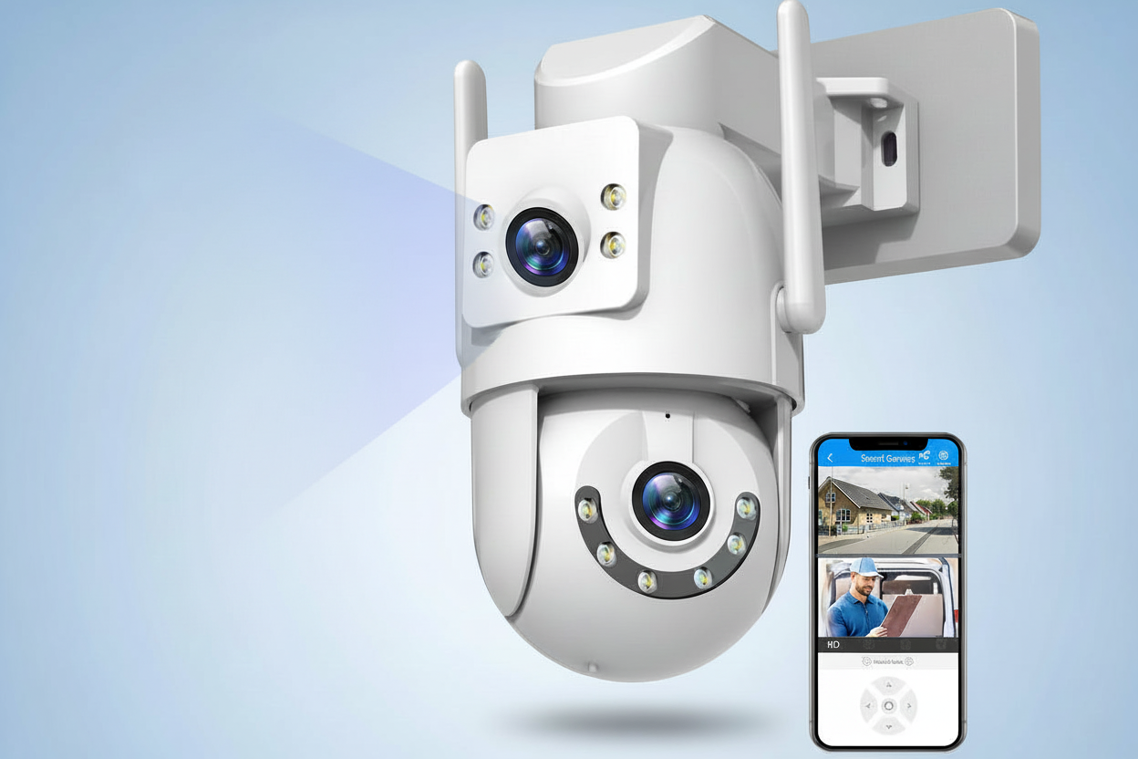 Caméra de Surveillance IA 4K