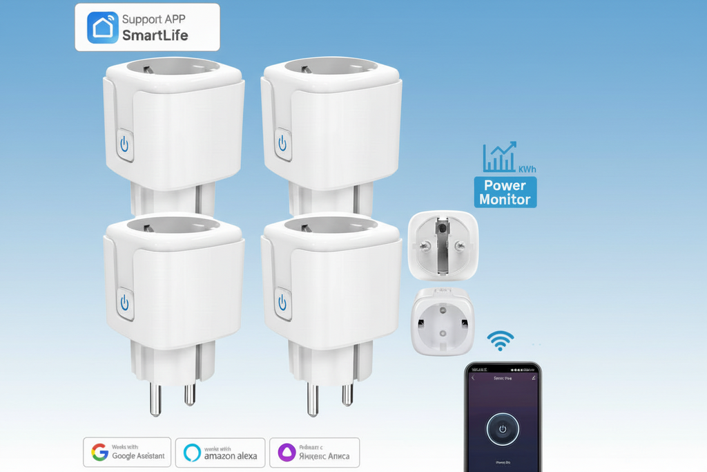 Prise Connectée WiFi EnergyTrack Pro