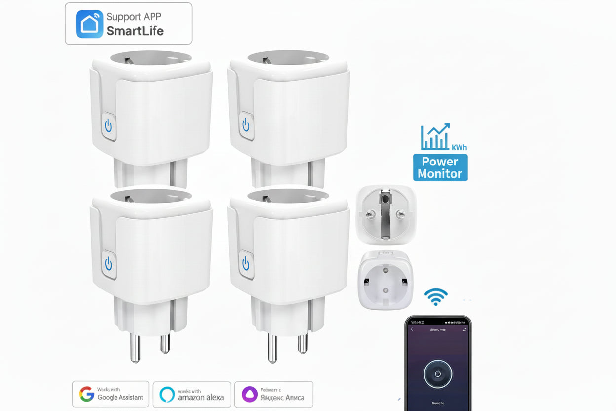 Prise Connectée WiFi EnergyTrack Pro
