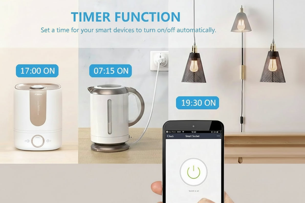Prise Connectée WiFi EnergyTrack Pro